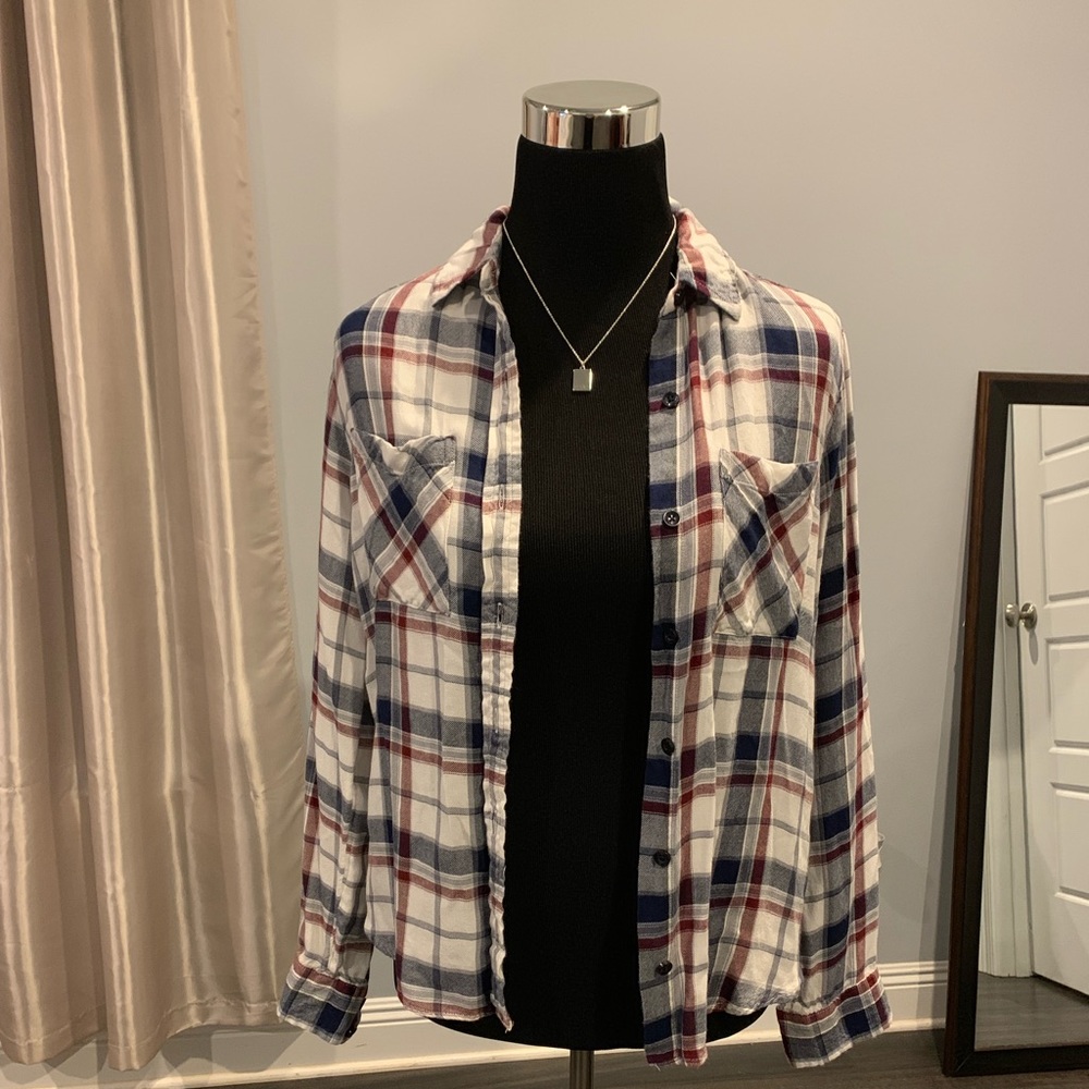 **SOLD** Forever 21 Plaid Button Down Shirt